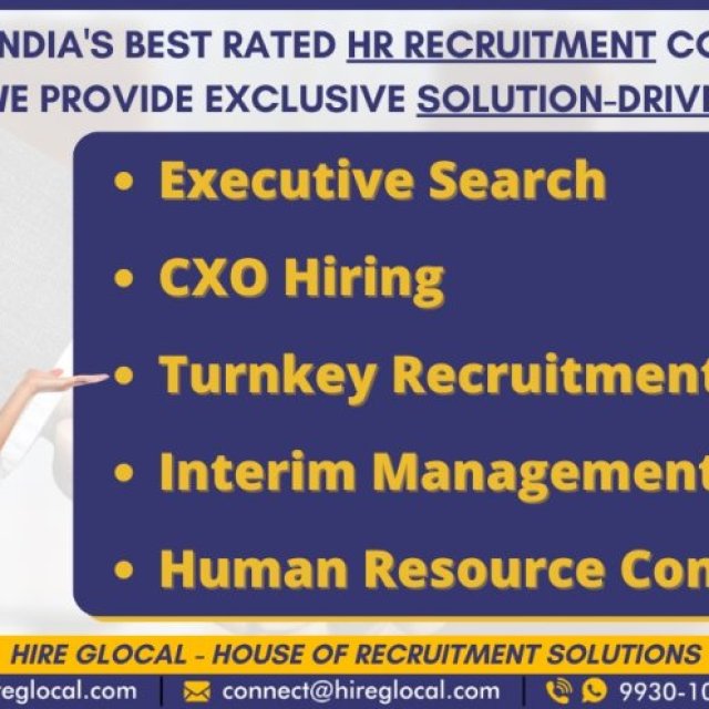 Hire Glocal - India's Best Rated HR | Recruitment Consultants | Top Job Placement Agency in Bangalore (Karnataka) | Executive Search Service