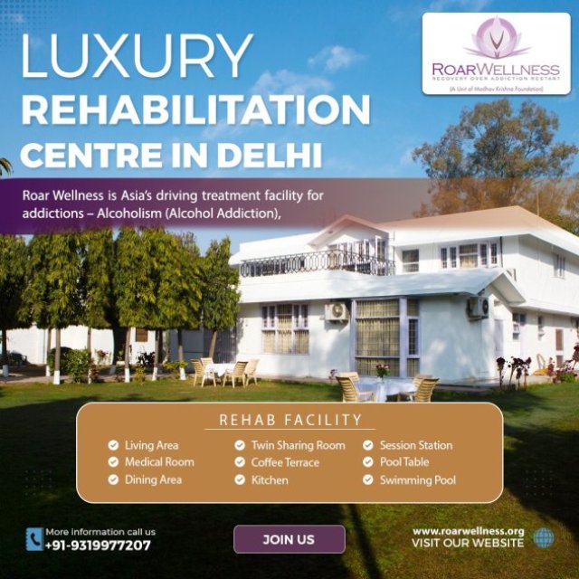 Roarwellness Rehabilitation Centre in Delhi