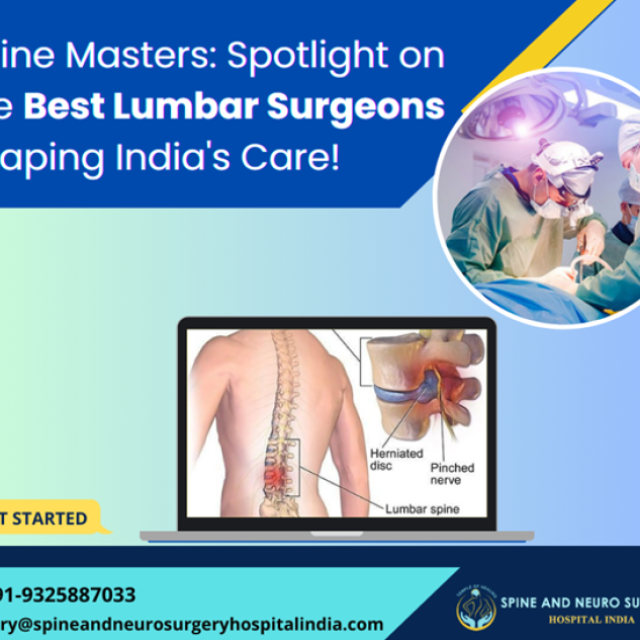 Top Lumbar Spine Surgeons in India