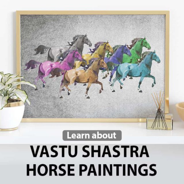 Unleash Unstoppable Energy: Gallop Towards Success with Vastu Shastra Horse Paintings