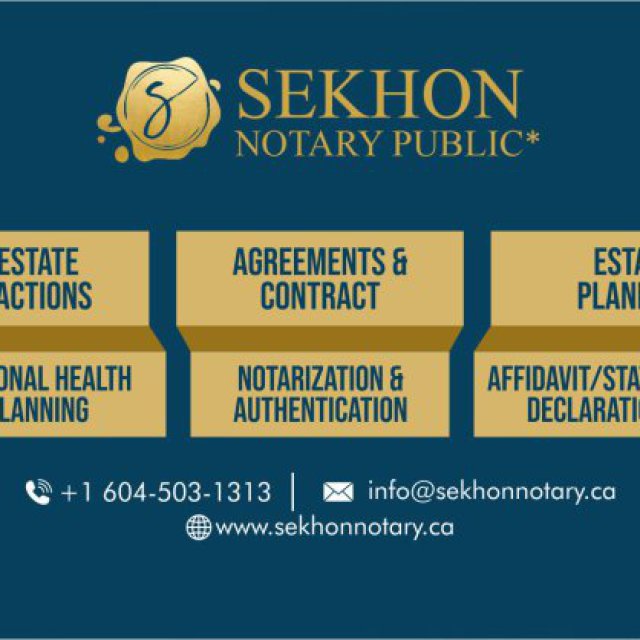 Sekhon Notary Public