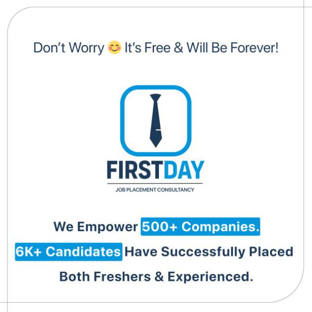 FIRSTDAY Job Placement Consultancy