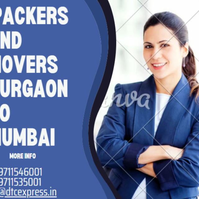 Book Packers and Movers in Gurgaon to Mumbai, Book Now Today