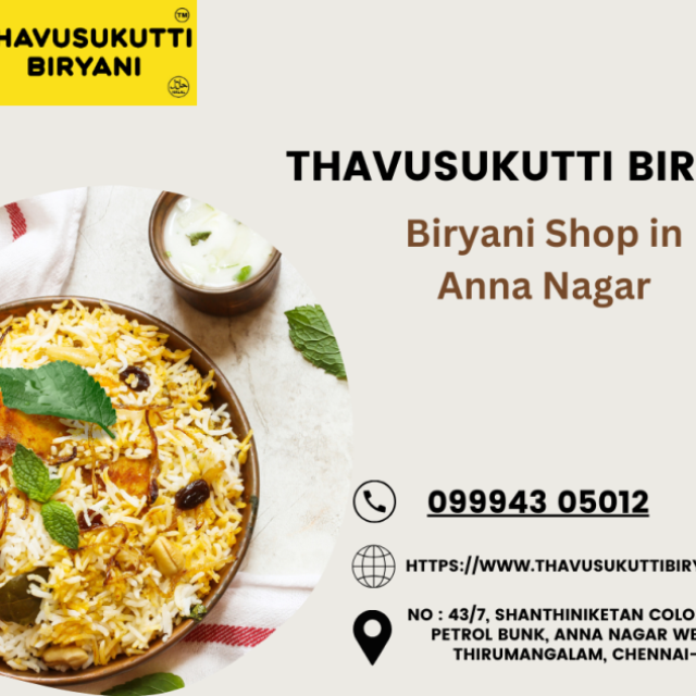 Thavusukutti Biryani - Biryani Shop in Anna Nagar