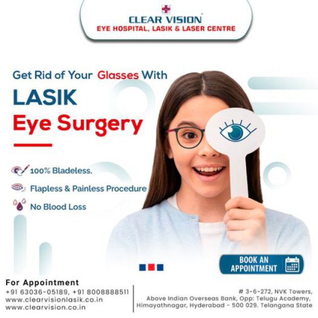 Best Lasik Eye Surgery in Hyderabad