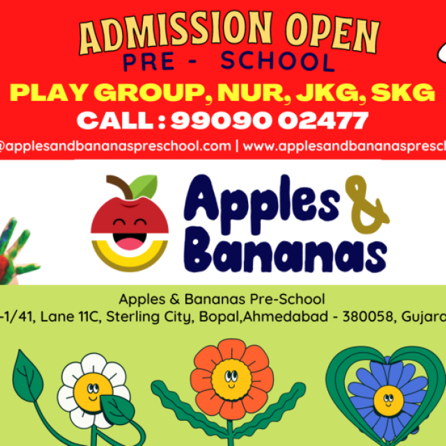 Apples and Bananas Preschool