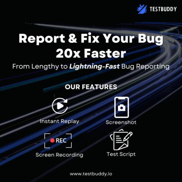 Bug Reporting Software-TestBuddy