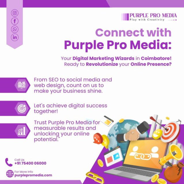 Purple pro media -  Digital Marketing Agency in Coimbatore