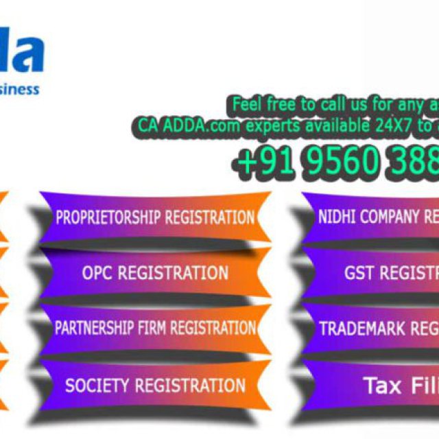 CA ADDA - Gst Registration in Delhi