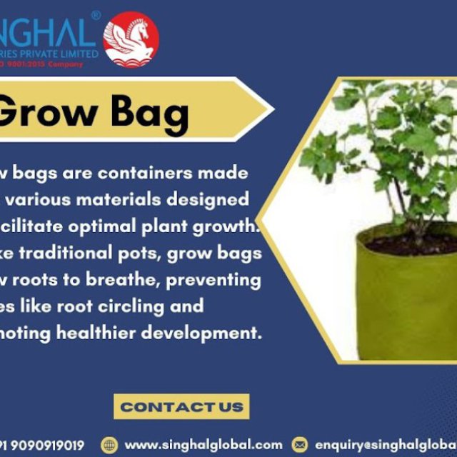 Grow Bags Manufacturers in India: Leading the Way in Sustainable Gardening Solutions