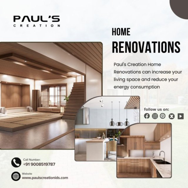 Paul's Creation |Home Interior Designers in Bangalore