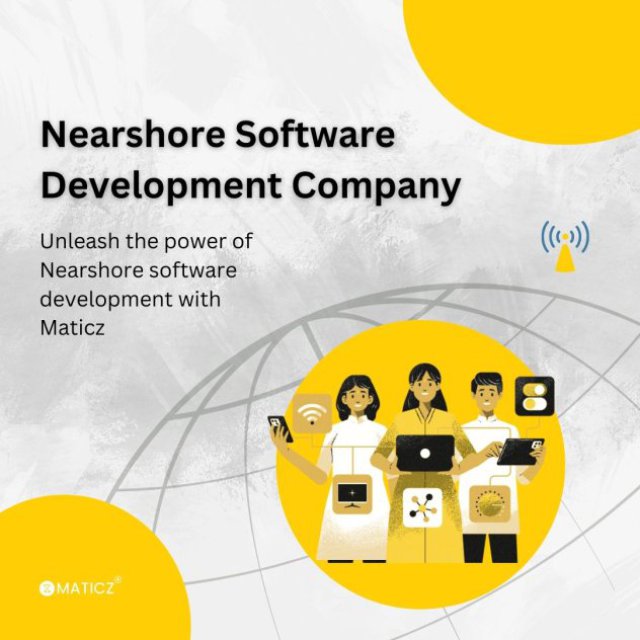 Nearshore Software Development Company- Maticz