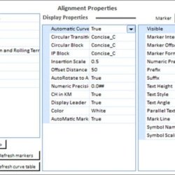 Road Alignment Design Software