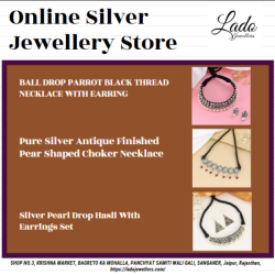 Premium Silver Jewellery Online in India for Every Occasion