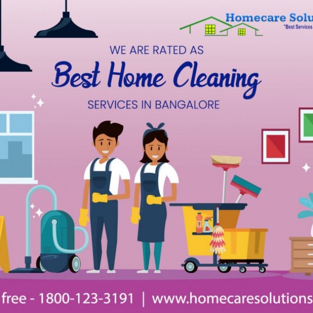 Homecare Solutions Home, Office, Kitchen, Bathroom, Sofa, Deep Home Cleaning Services in Bangalore