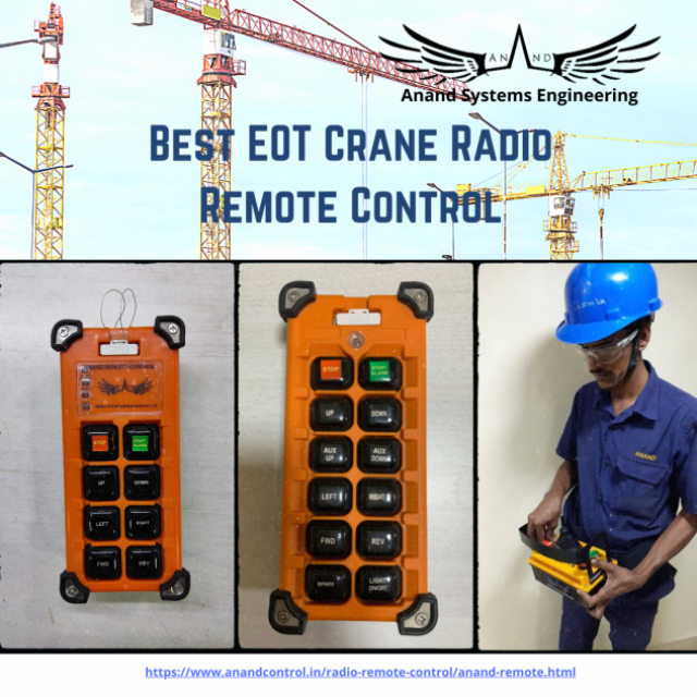 Best eot crane radio remote control in Mumbai.